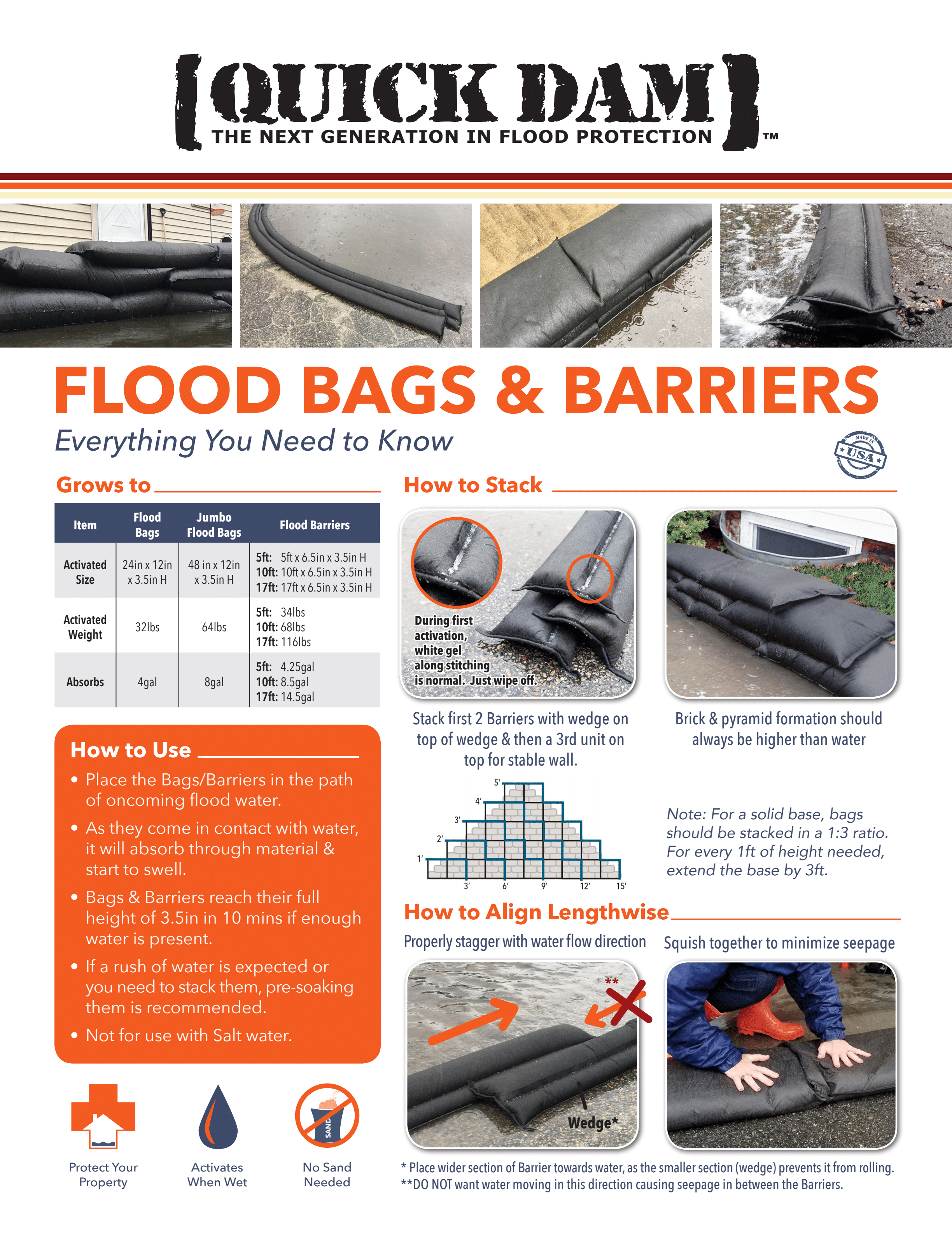 Quick Dam Flood Bags Barriers   Flood Bags   Barriers Everything You Need To Know 1 